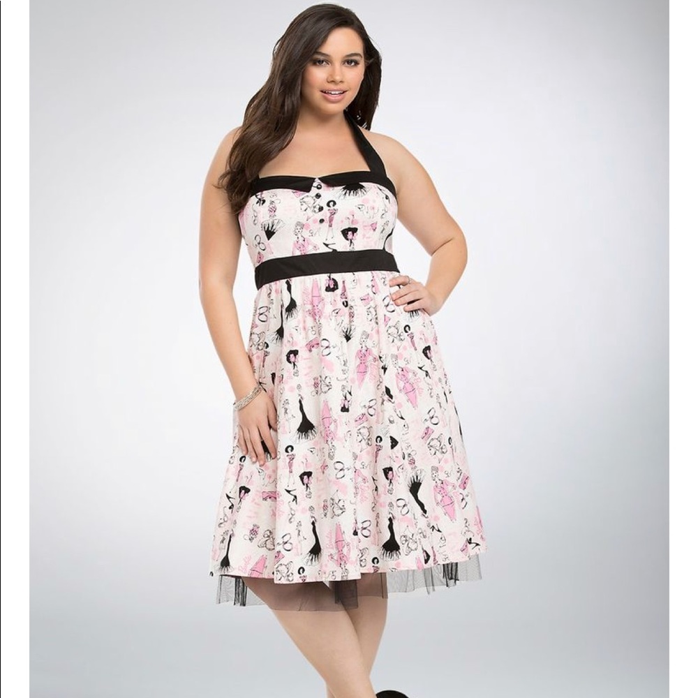 Torrid Barbie Retro Swing Dress